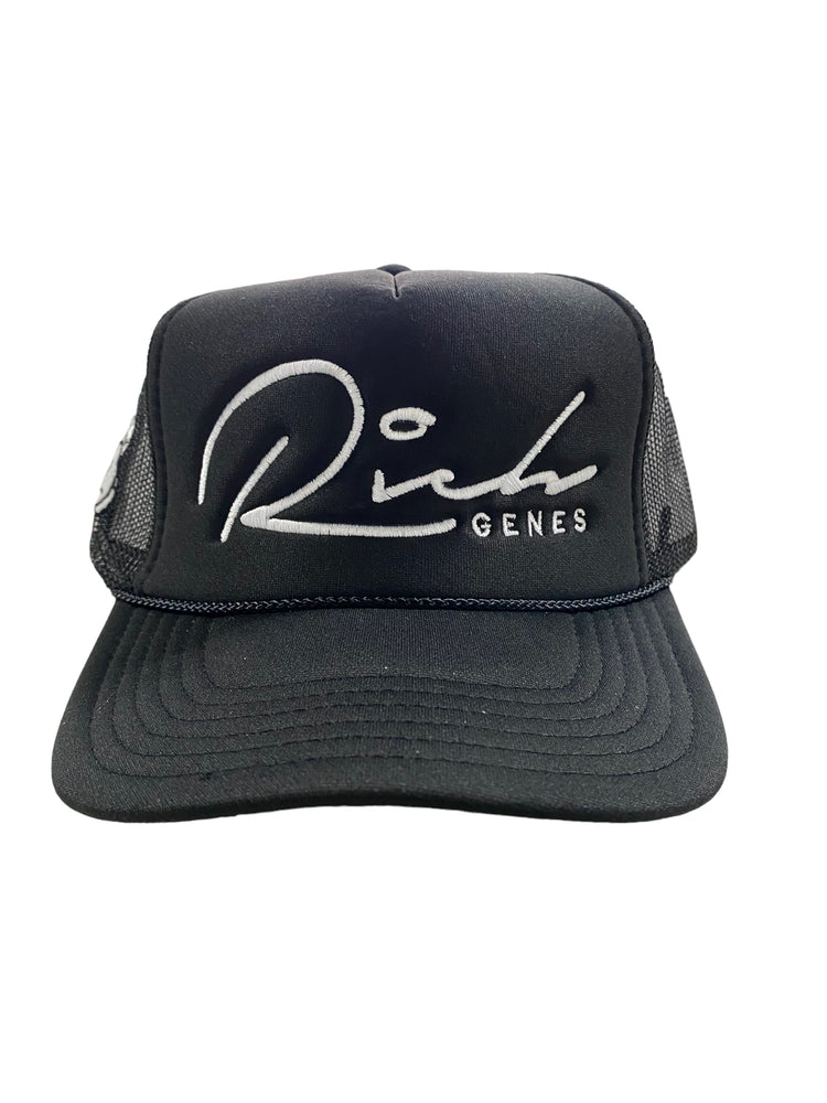 Rich Genes Signature Trucker Hat