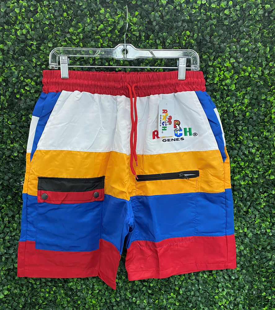 Rich at Heart Color Block Shorts (Kids)